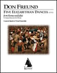 Five Elizabethan Dances Concert Band sheet music cover
